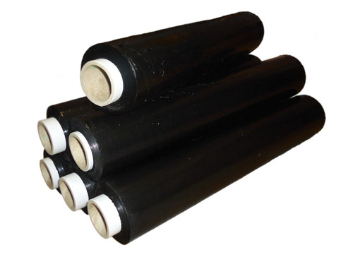 Pallet Wrap 6x 500mm 200m Black Standart Core Pallet Strech Wrap
